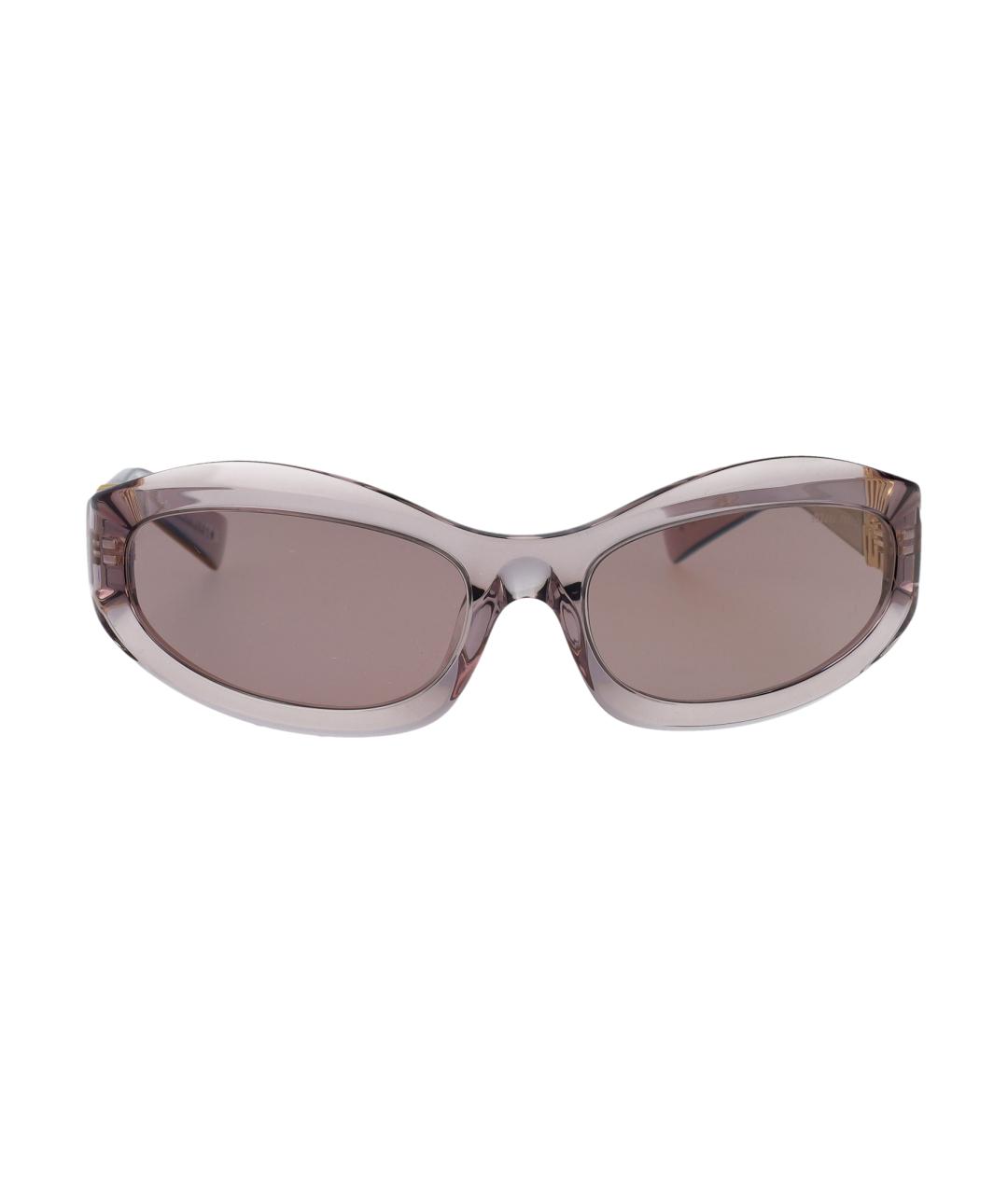 MIU MIU Мульти пластиковые солнцезащитные очки, фото 2