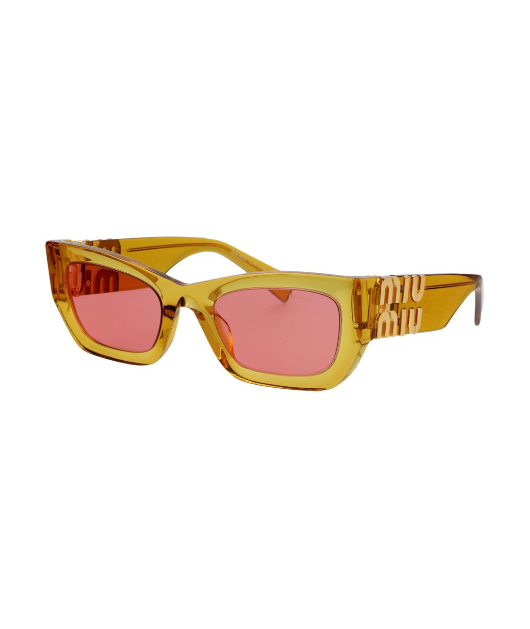 MIU MIU Мульти пластиковые солнцезащитные очки, фото 2