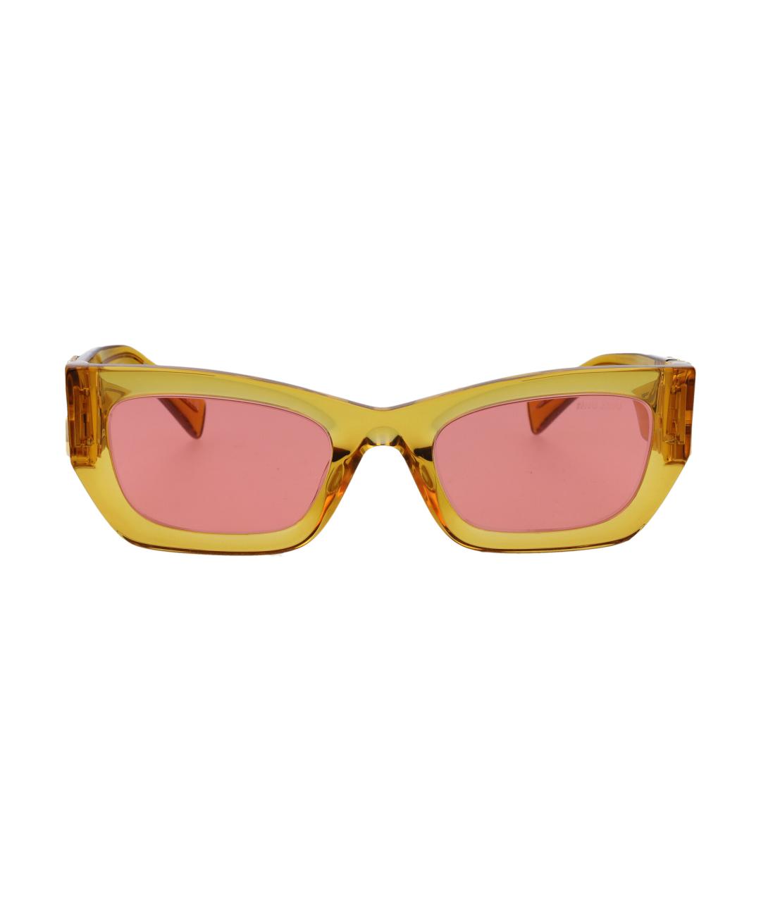 MIU MIU Мульти пластиковые солнцезащитные очки, фото 1