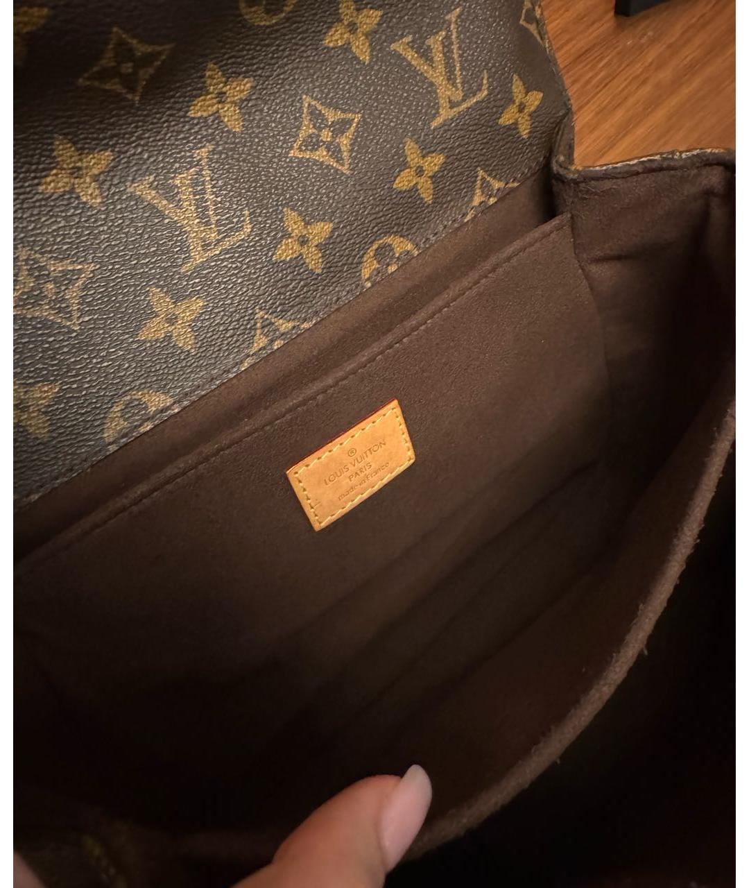LOUIS VUITTON Кожаная сумка через плечо, фото 4