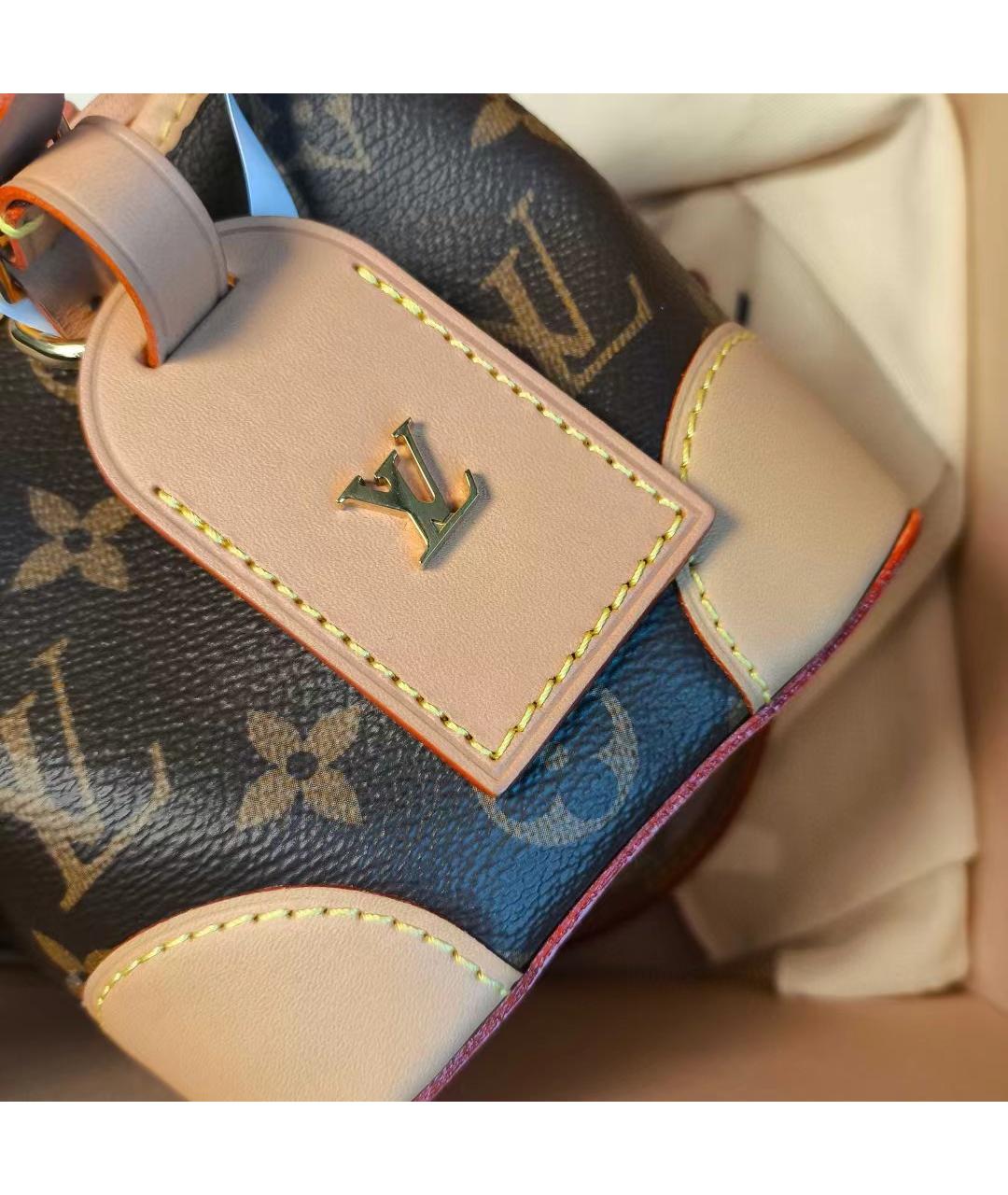 LOUIS VUITTON Коричневая сумка через плечо, фото 8