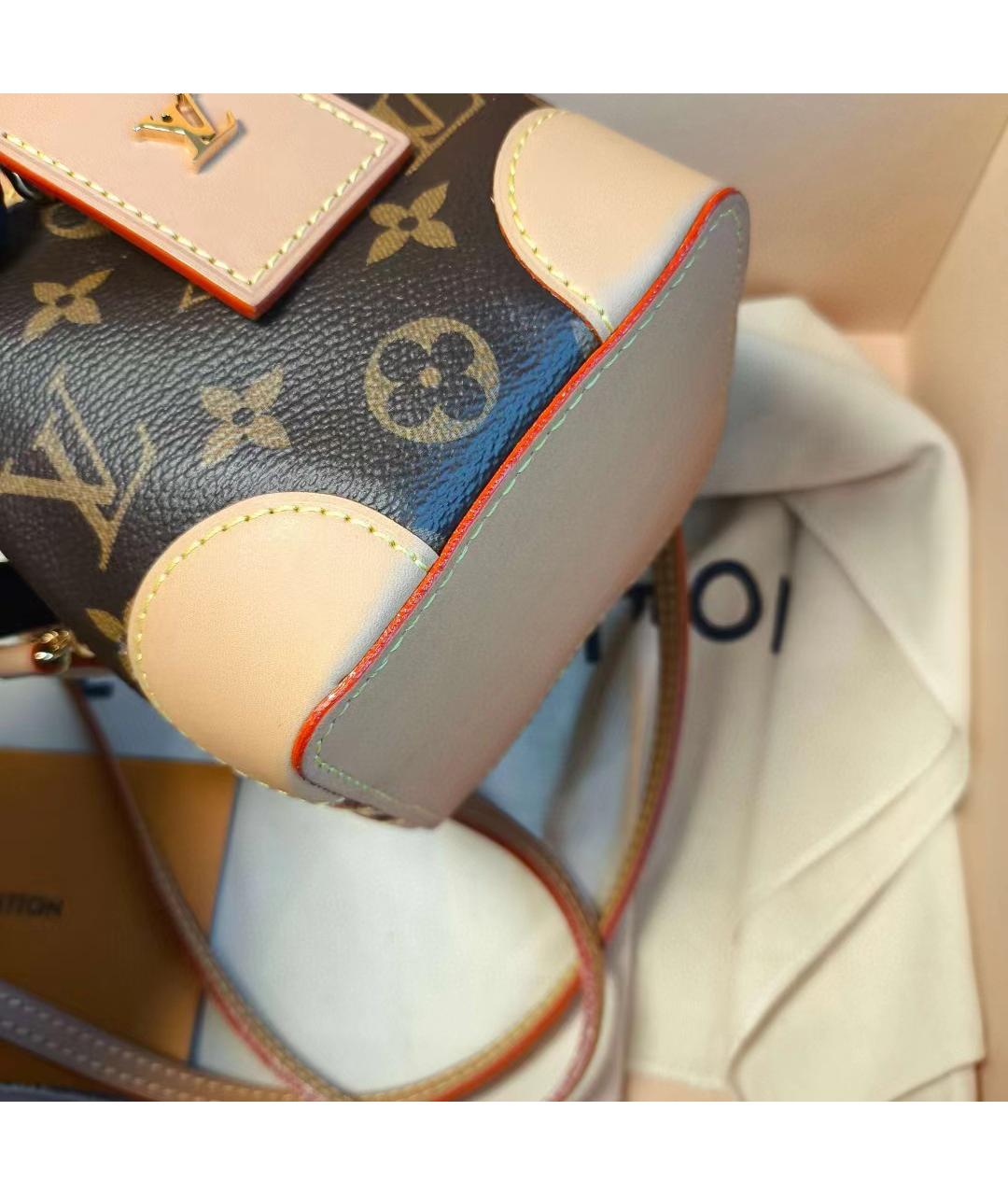 LOUIS VUITTON Коричневая сумка через плечо, фото 9