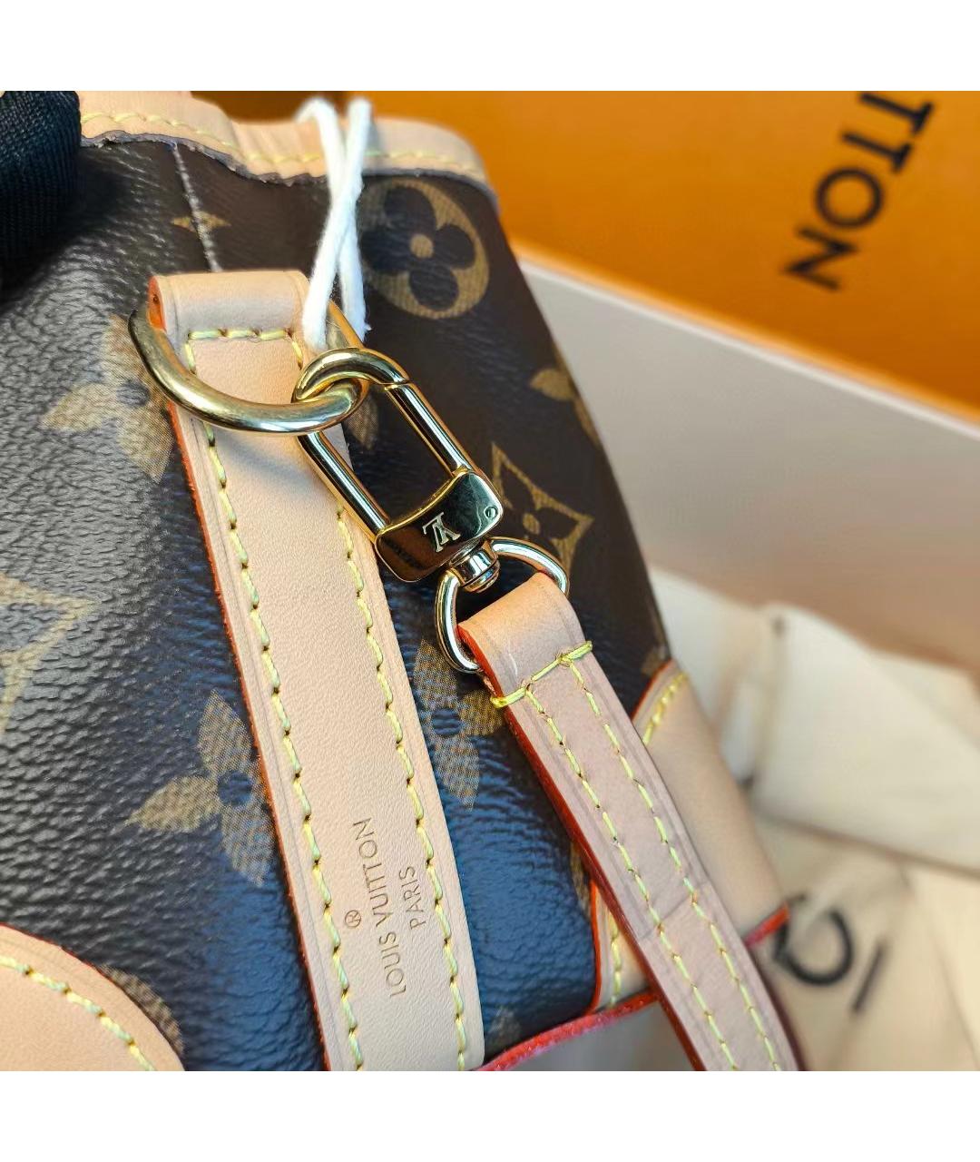 LOUIS VUITTON Коричневая сумка через плечо, фото 4
