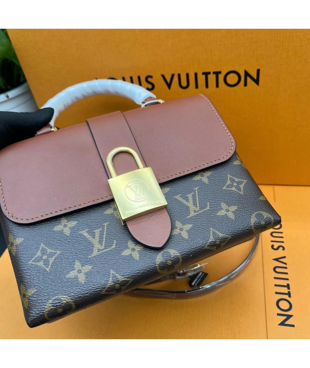 LOUIS VUITTON Коричневая сумка через плечо, фото 3