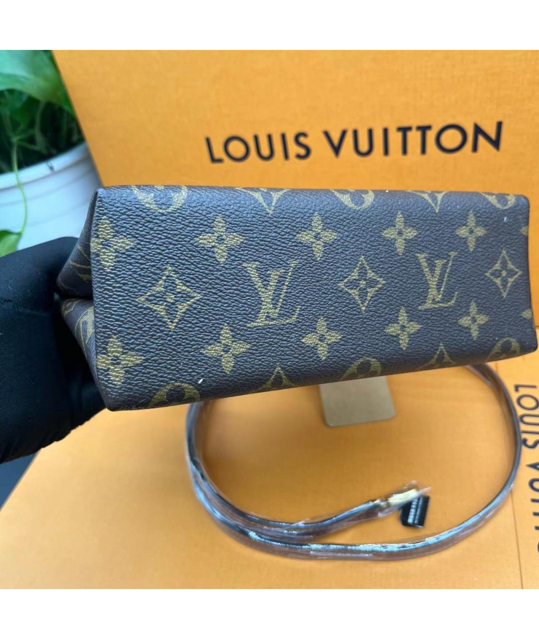 LOUIS VUITTON Коричневая сумка через плечо, фото 4