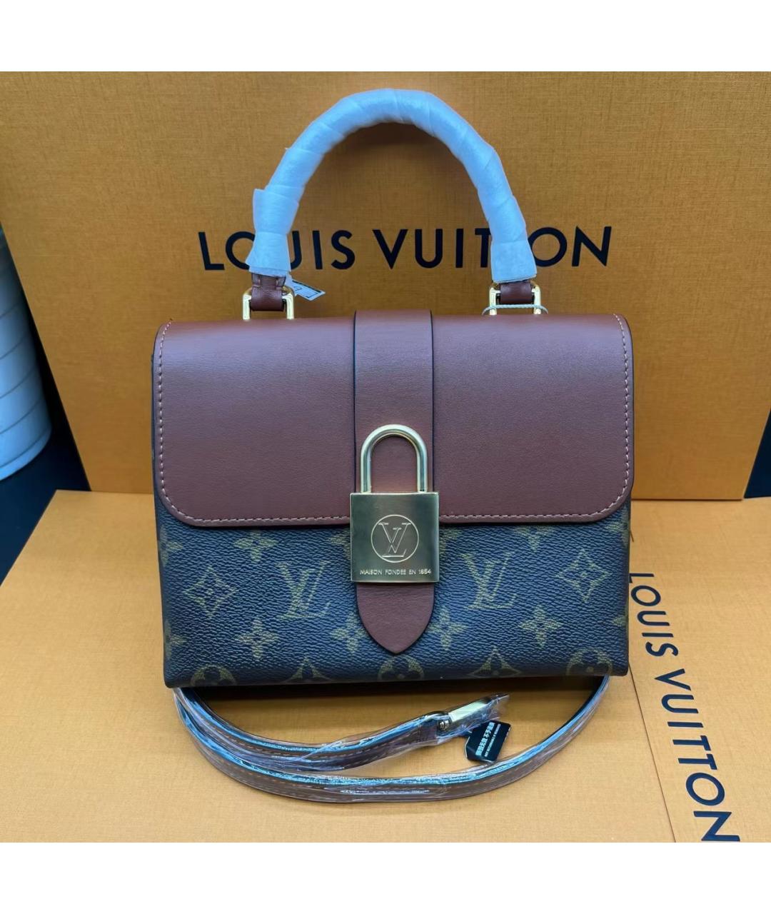 LOUIS VUITTON Коричневая сумка через плечо, фото 2
