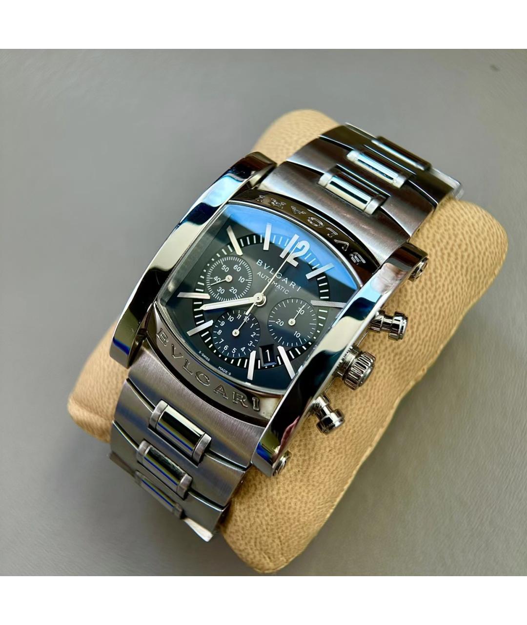 BVLGARI Серебряные металлические часы, фото 5