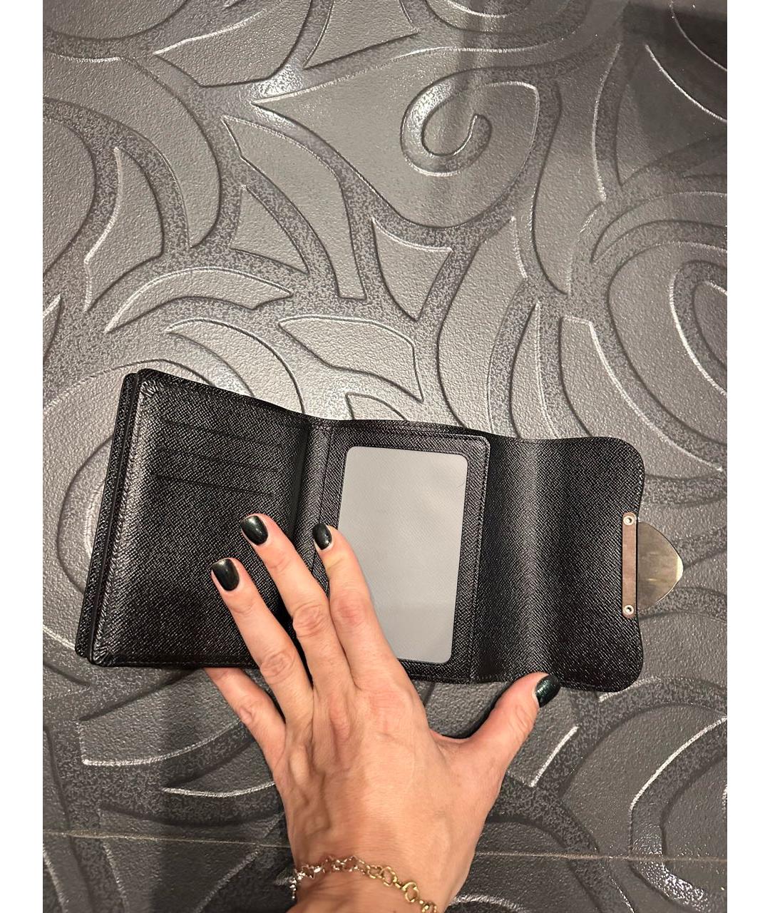 LOUIS VUITTON Черный кошелек, фото 3