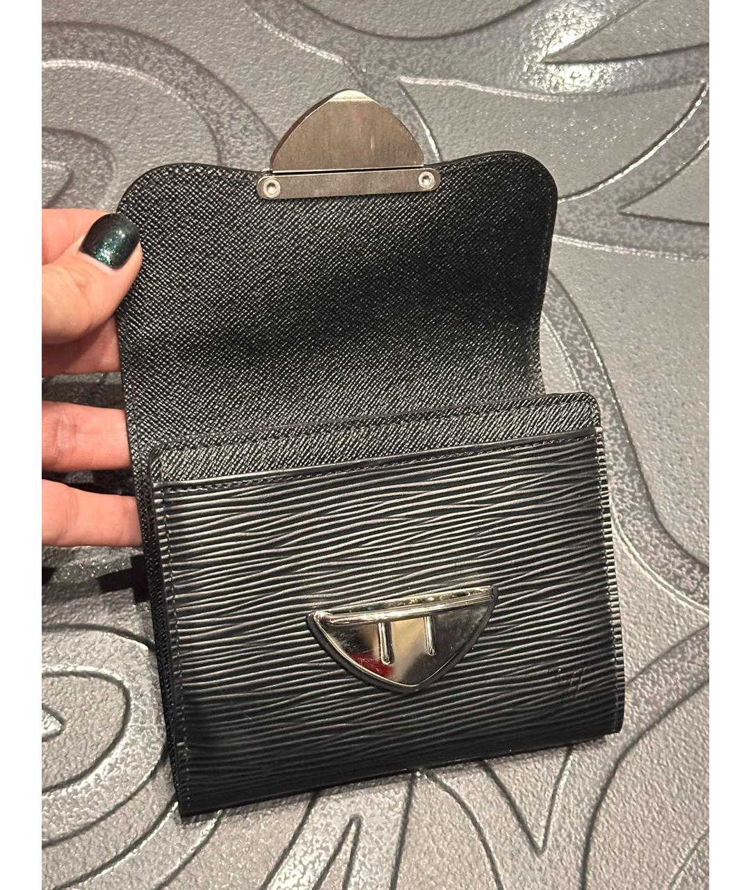 LOUIS VUITTON Черный кошелек, фото 2