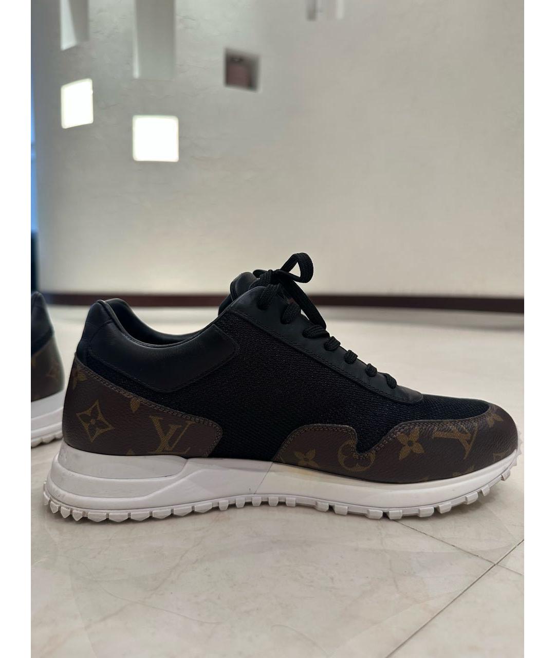 LOUIS VUITTON Черные низкие кроссовки / кеды, фото 7