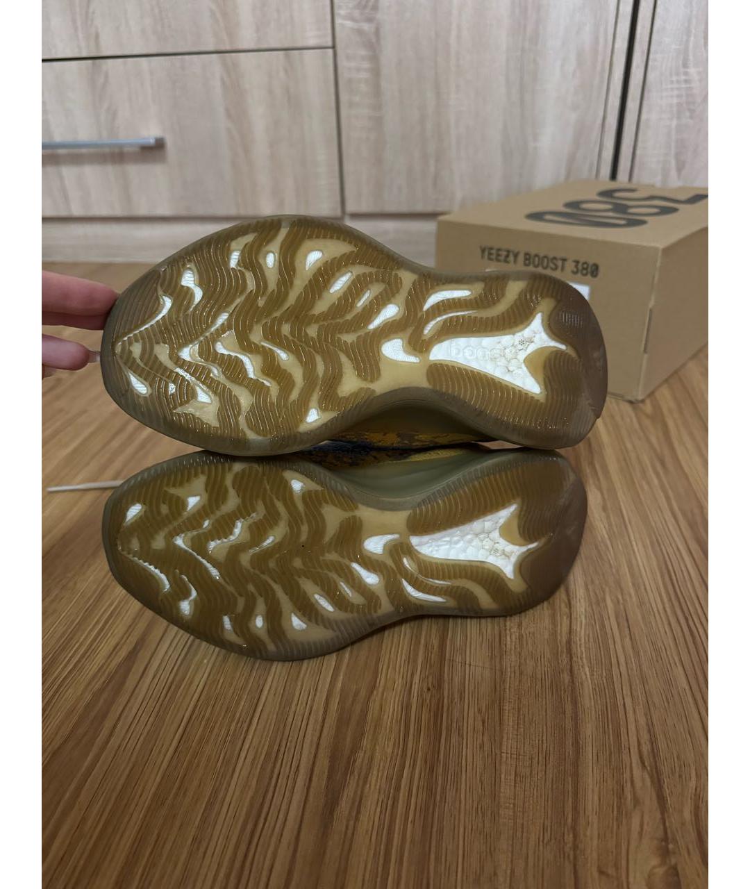 ADIDAS YEEZY Мульти текстильные кроссовки, фото 5