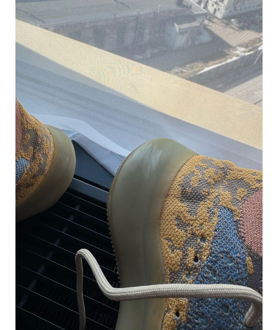 ADIDAS YEEZY Мульти текстильные кроссовки, фото 8