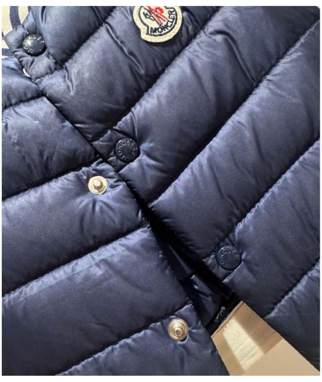 MONCLER Синий жакет / жилет, фото 2