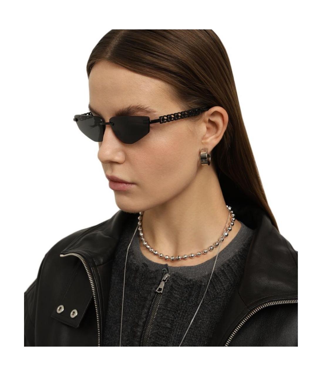 DOLCE&GABBANA Черные солнцезащитные очки, фото 6