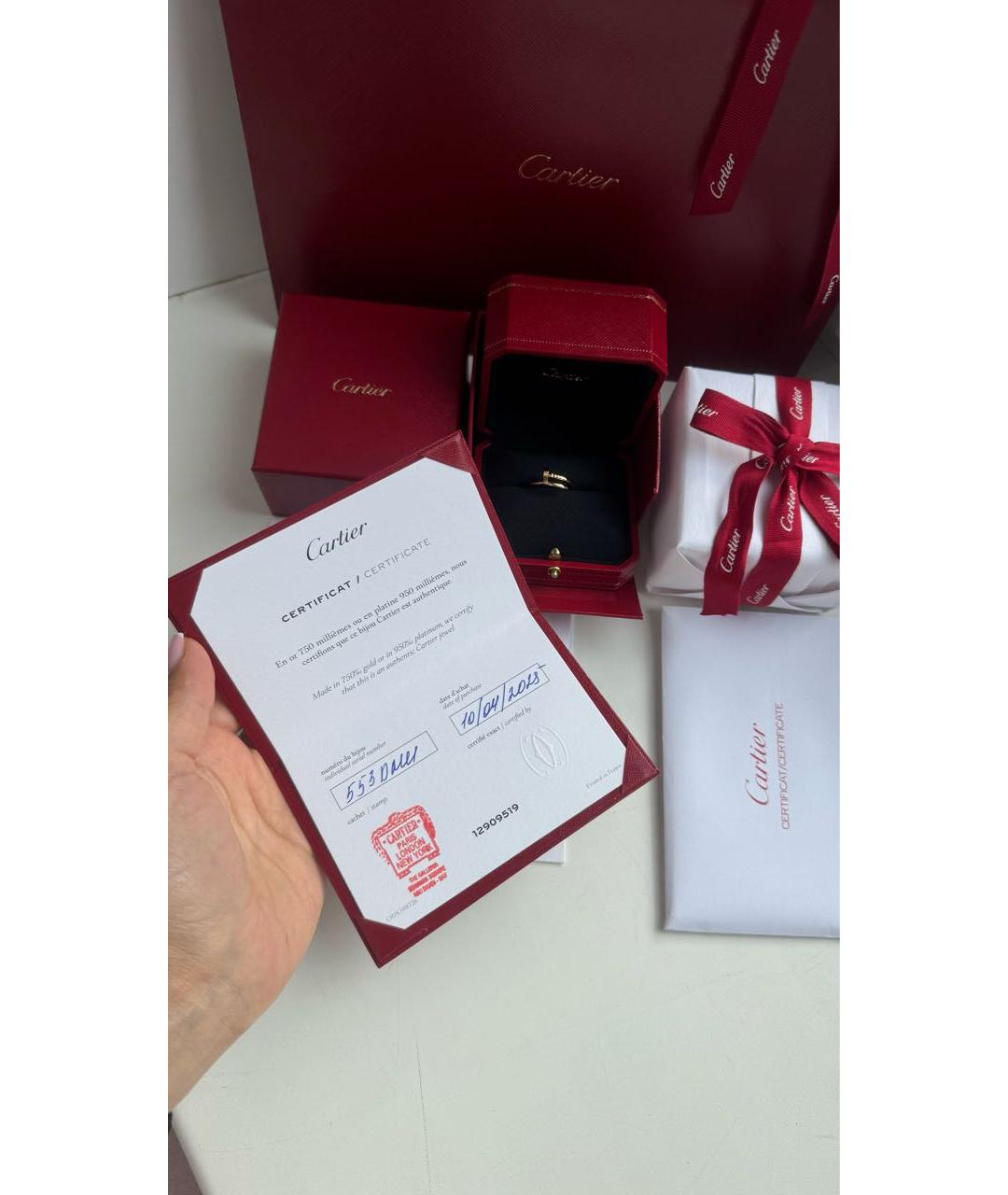 CARTIER Золотое кольцо из желтого золота, фото 5