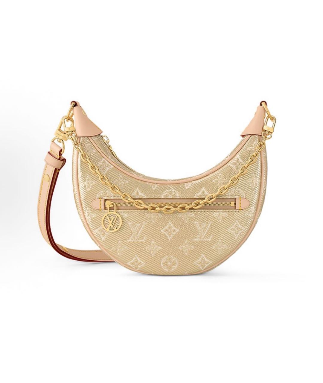 LOUIS VUITTON Бежевая сумка через плечо, фото 5