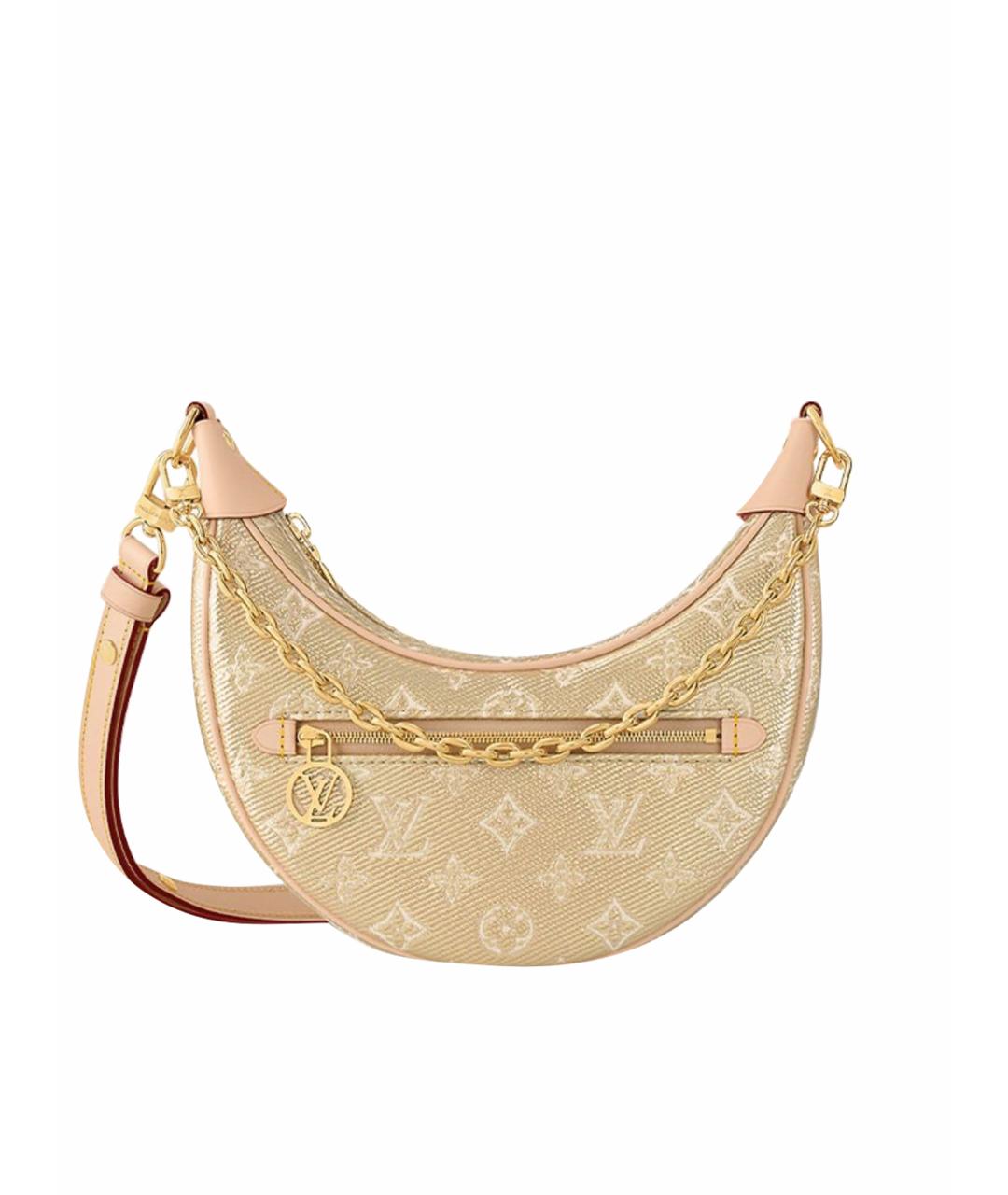 LOUIS VUITTON Бежевая сумка через плечо, фото 1