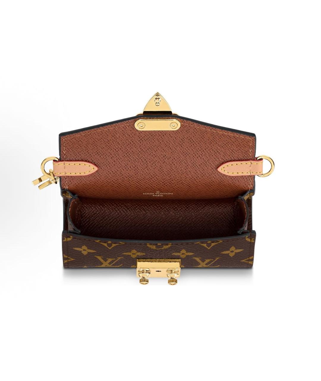 LOUIS VUITTON Коричневая сумка через плечо, фото 4