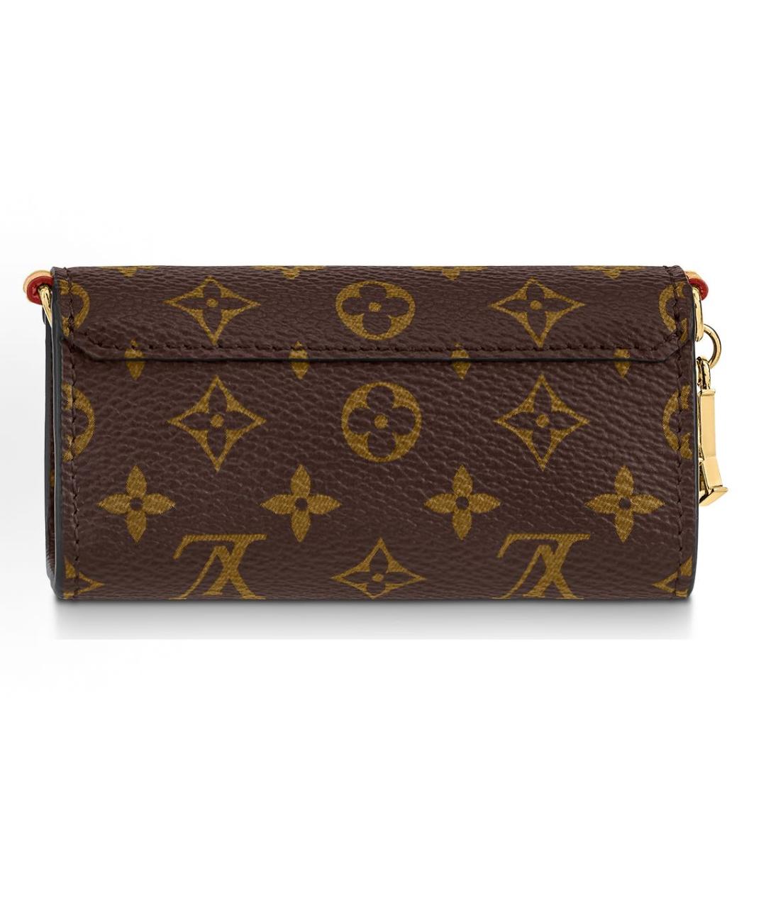 LOUIS VUITTON Коричневая сумка через плечо, фото 3