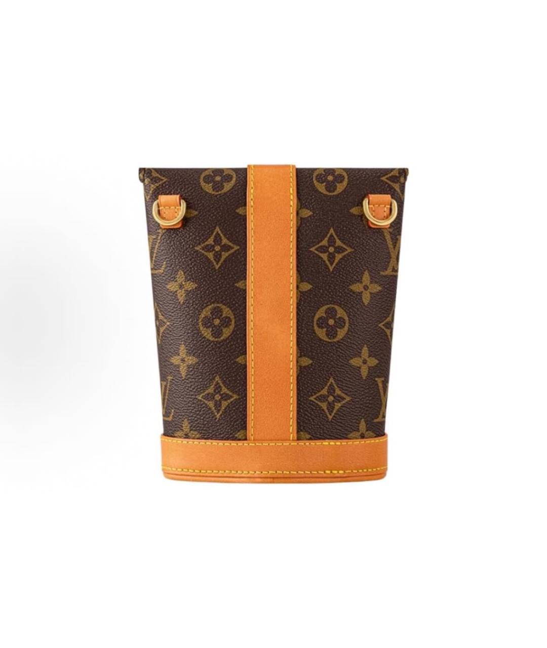 LOUIS VUITTON Коричневая сумка тоут, фото 3