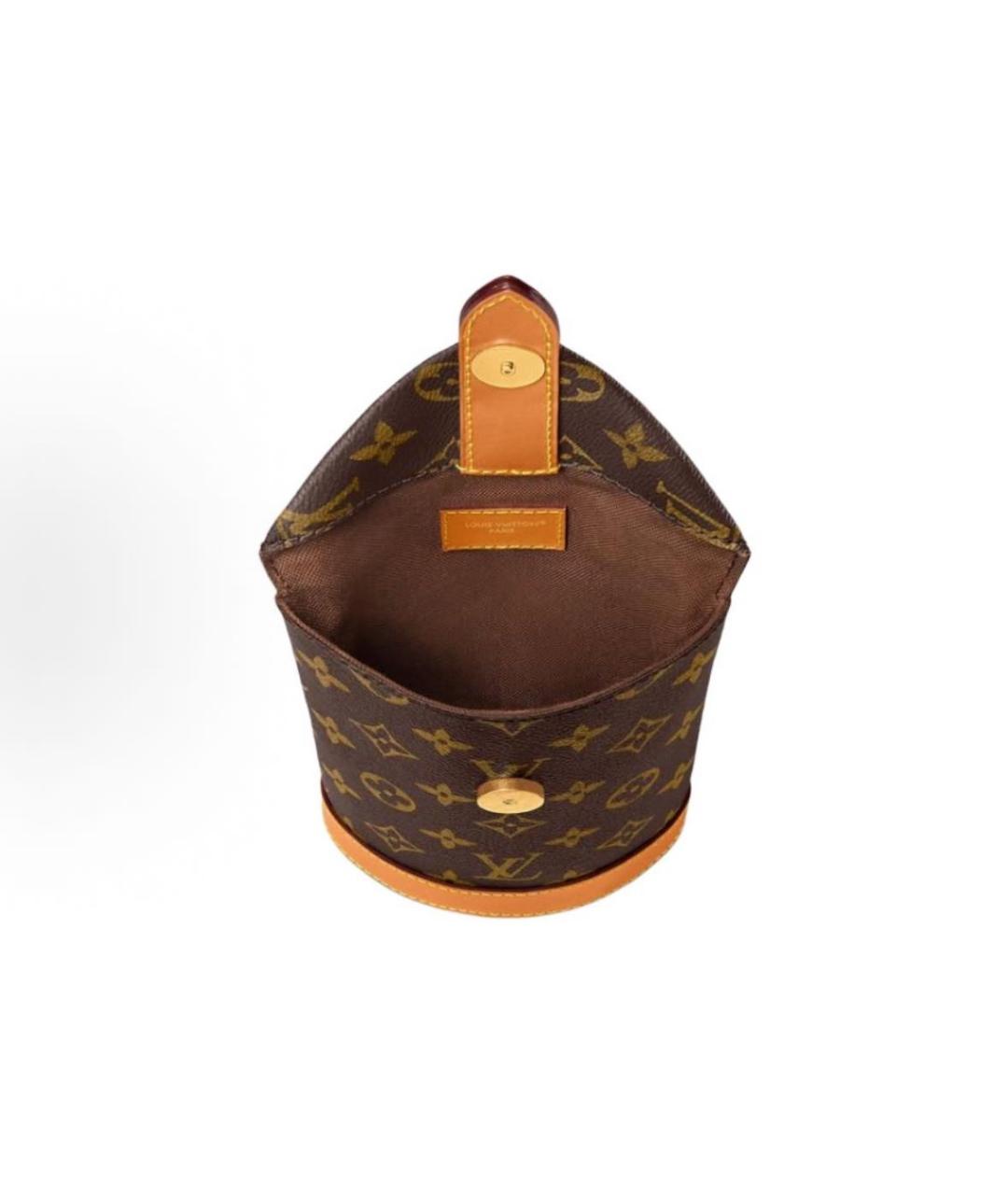 LOUIS VUITTON Коричневая сумка тоут, фото 4