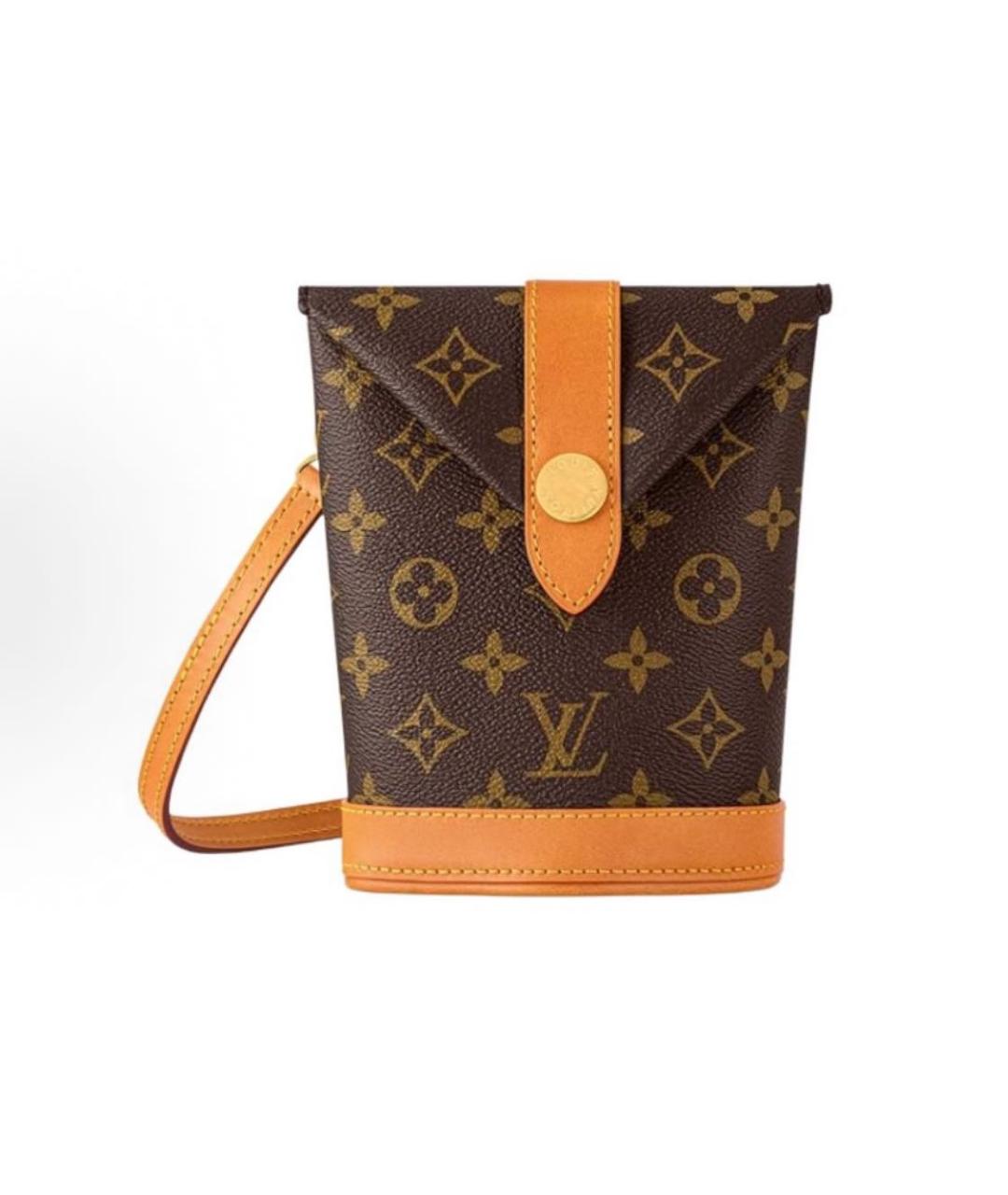 LOUIS VUITTON Коричневая сумка тоут, фото 5