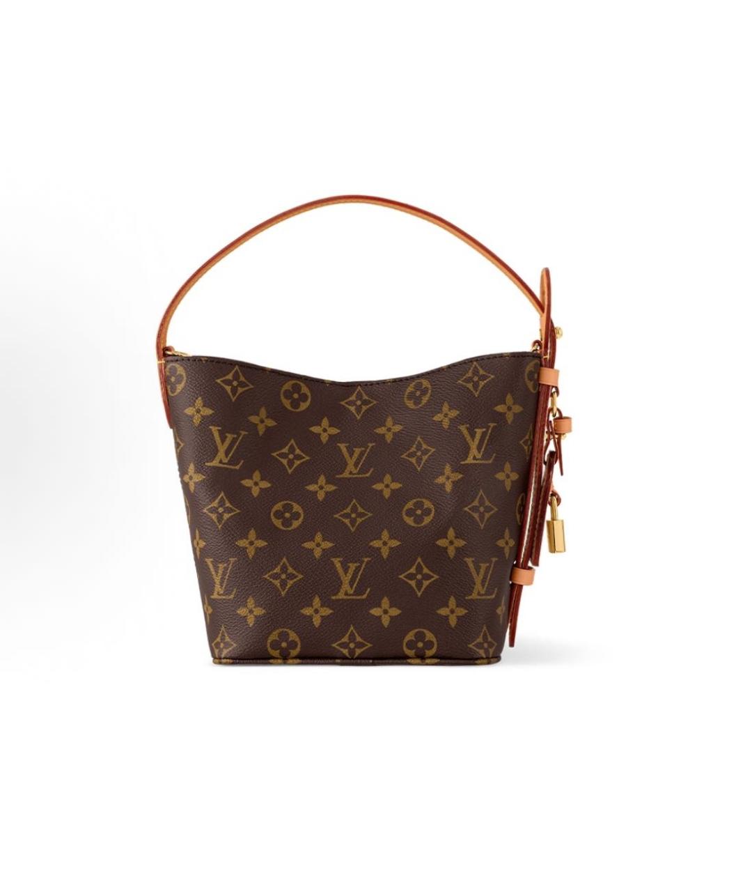 LOUIS VUITTON Коричневая сумка тоут, фото 3
