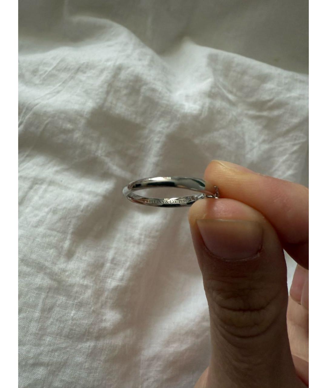 TIFFANY&CO Платиновое кольцо, фото 5