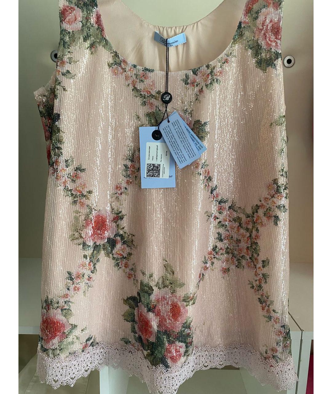 BLUMARINE Розовая блузы, фото 5