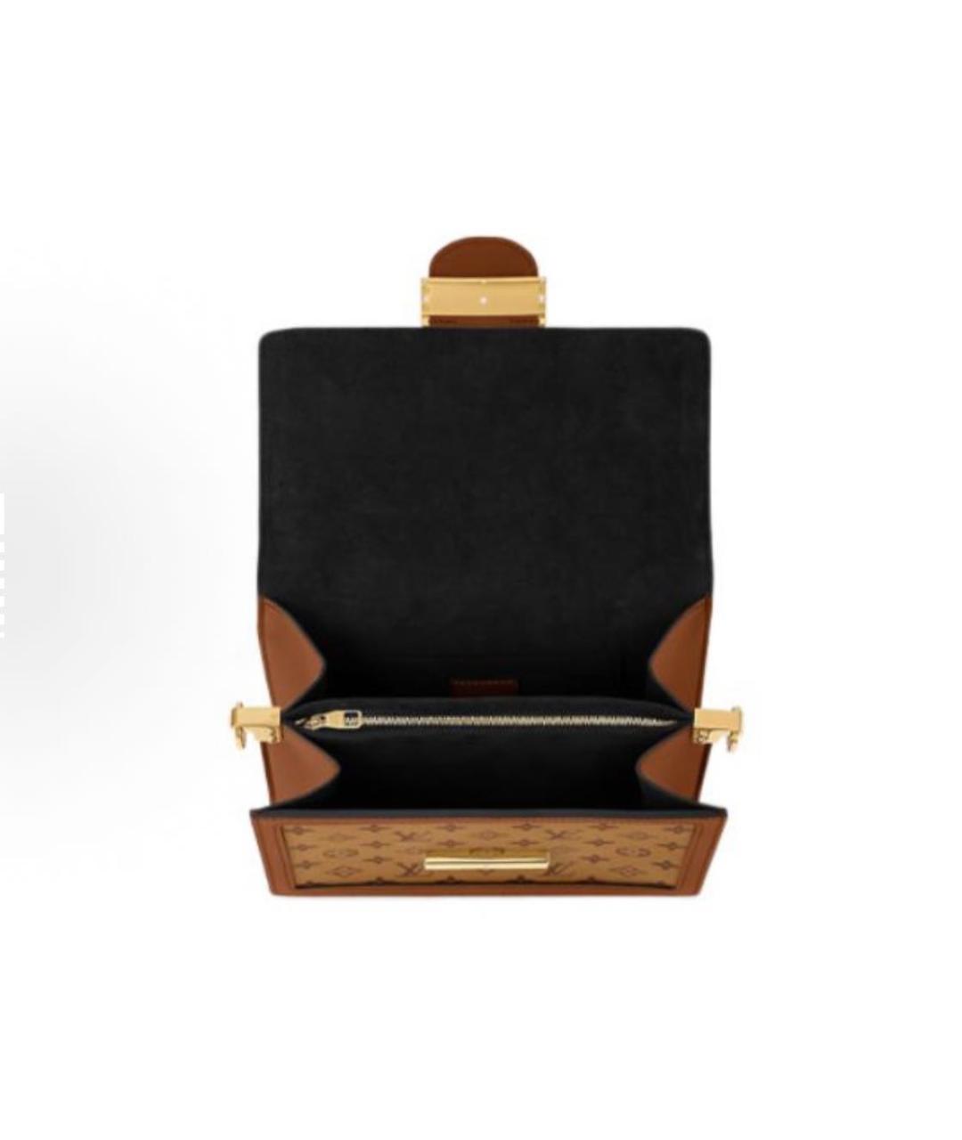 LOUIS VUITTON Коричневая сумка через плечо, фото 4