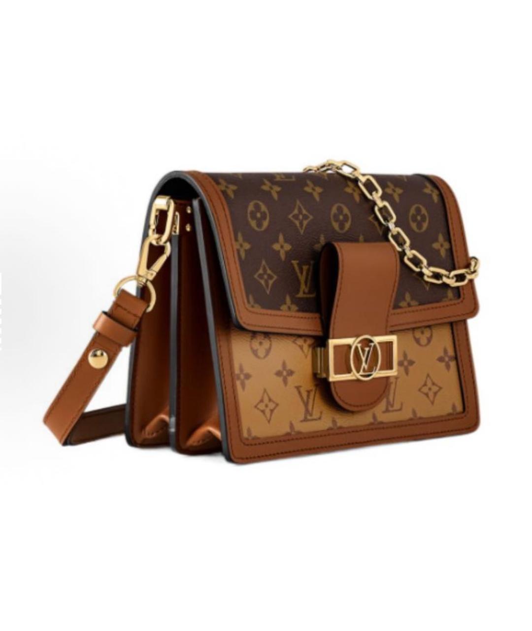 LOUIS VUITTON Коричневая сумка через плечо, фото 2