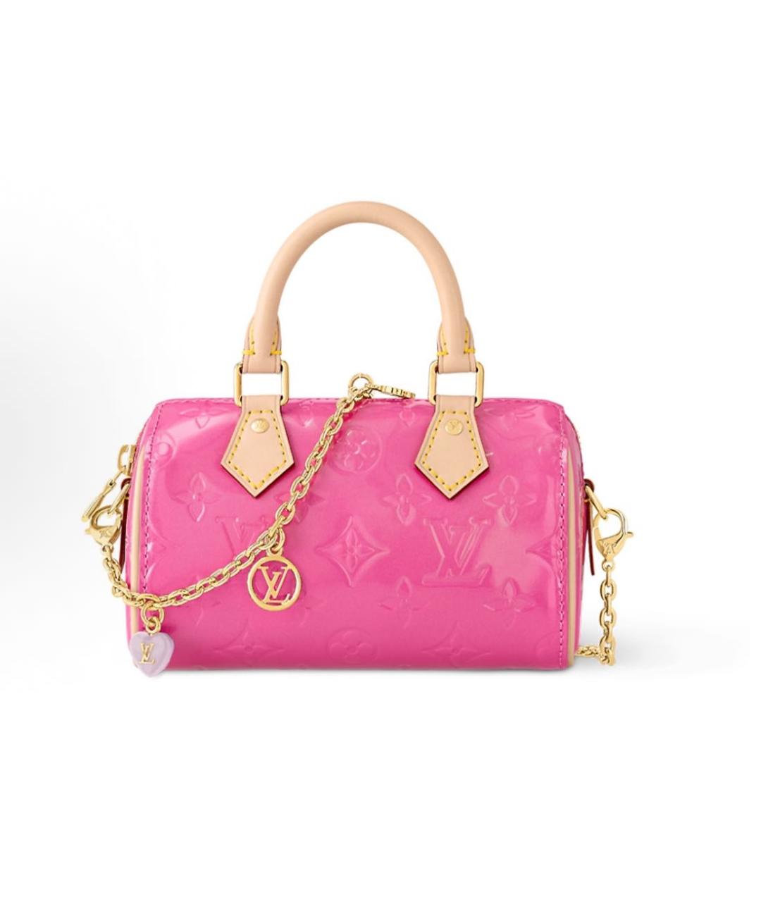 LOUIS VUITTON Розовая сумка через плечо, фото 5