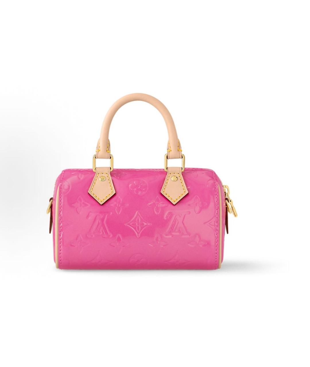 LOUIS VUITTON Розовая сумка через плечо, фото 3
