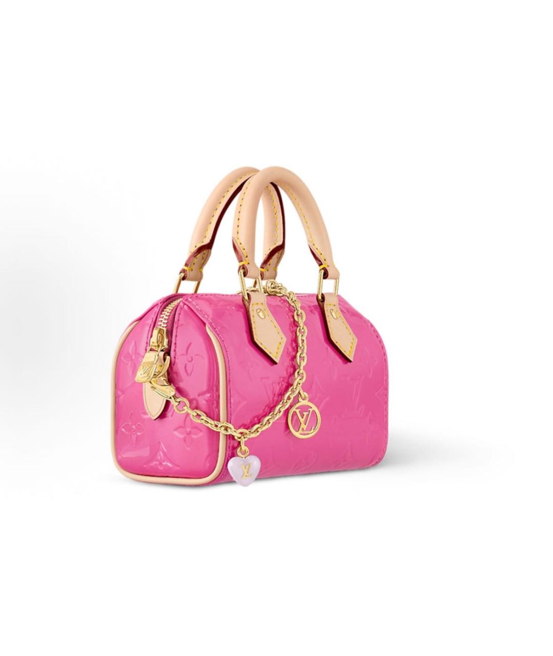 LOUIS VUITTON Розовая сумка через плечо, фото 2