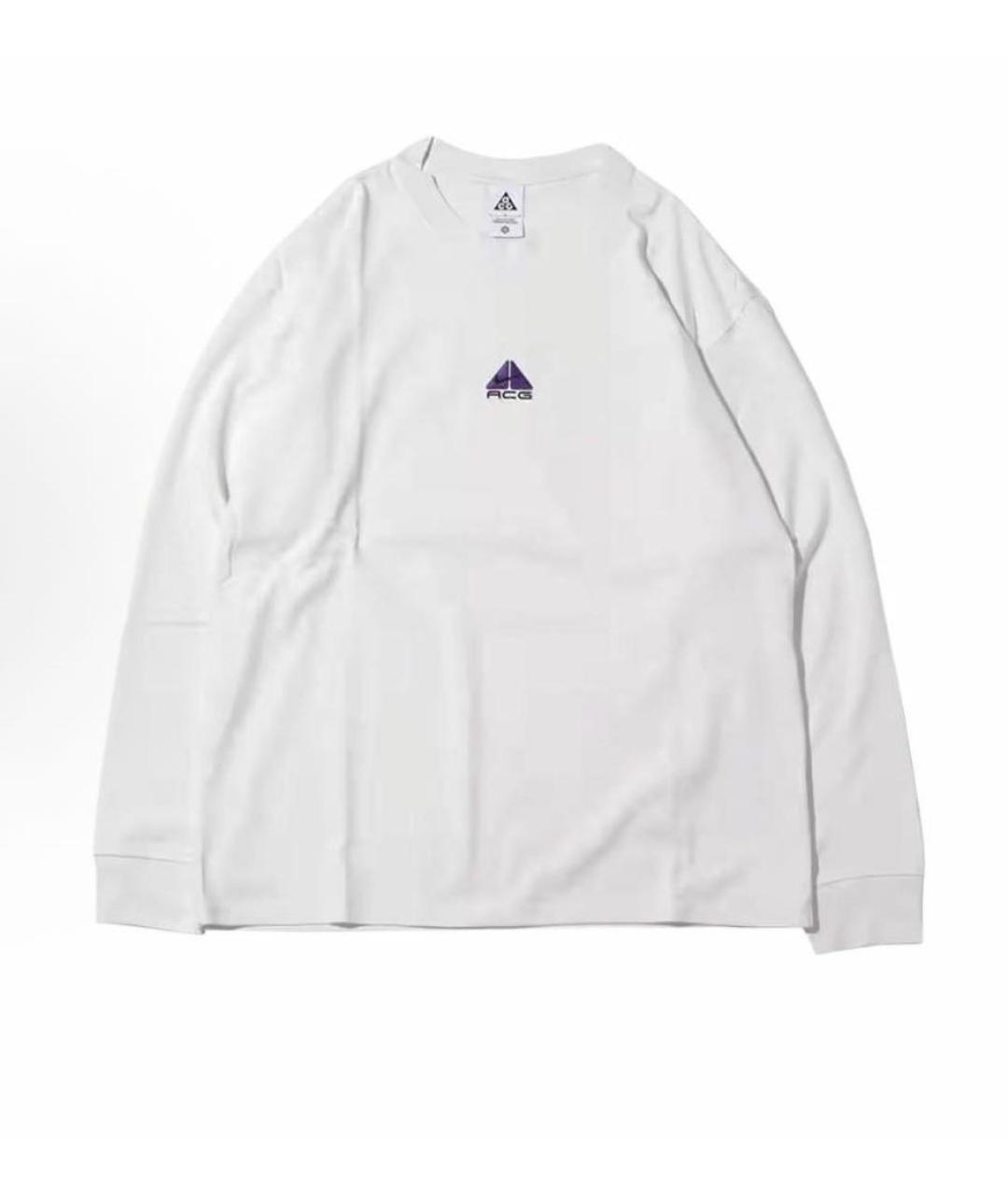 NIKE ACG Белый хлопковый джемпер / свитер, фото 9