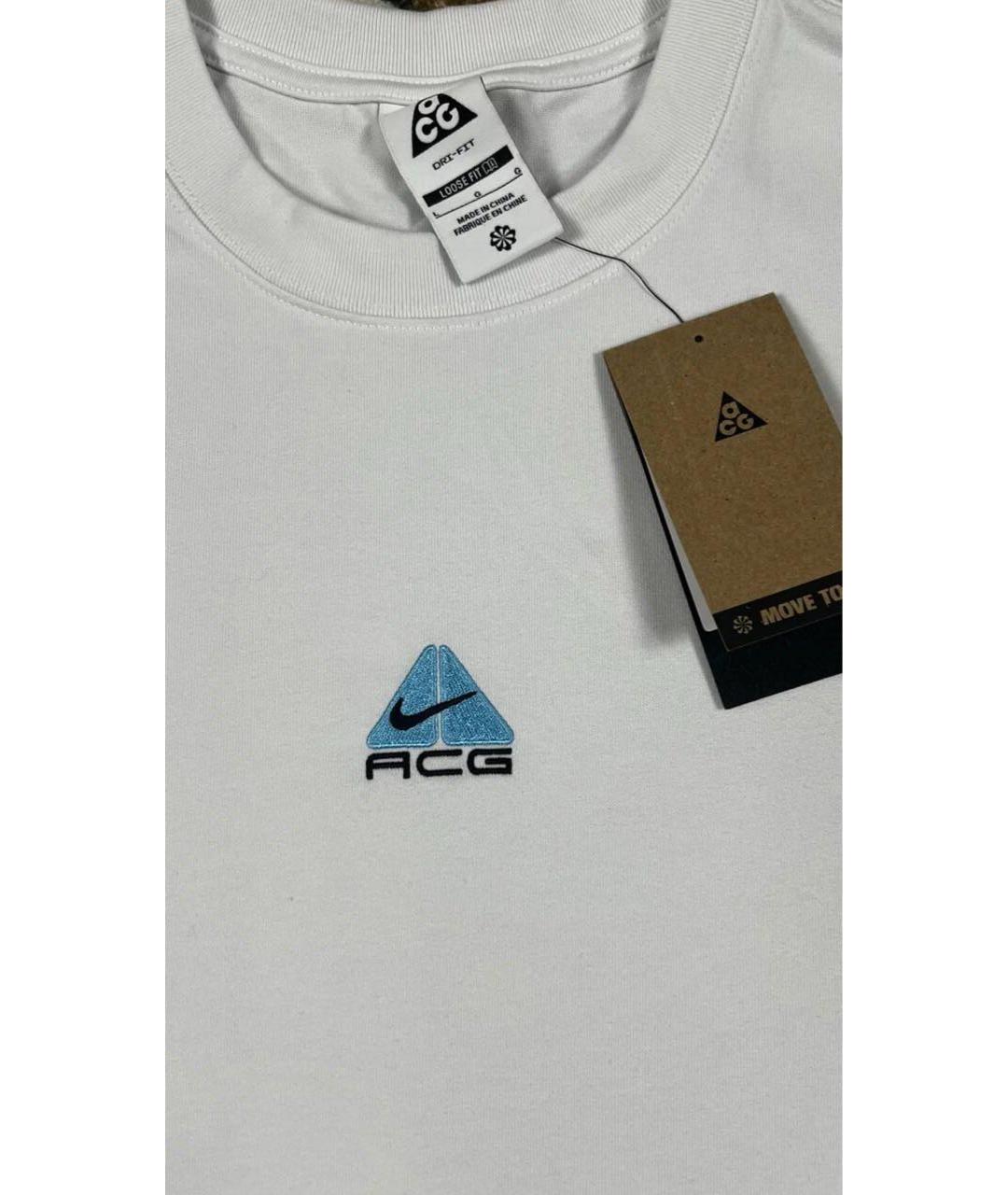 NIKE ACG Белый хлопковый джемпер / свитер, фото 5