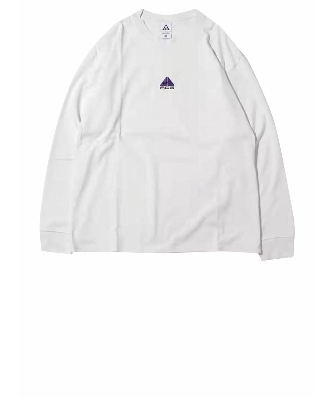 NIKE ACG Белый хлопковый джемпер / свитер, фото 1
