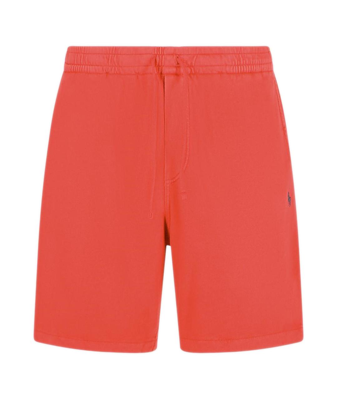 POLO RALPH LAUREN Красные хлопковые шорты, фото 1