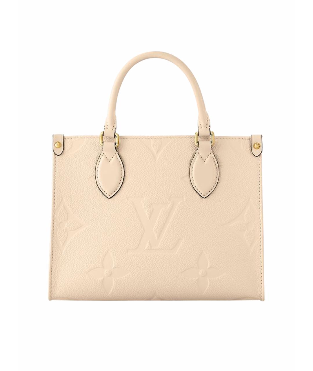 LOUIS VUITTON Бежевая сумка тоут, фото 1