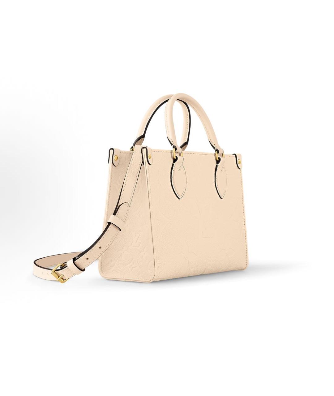 LOUIS VUITTON Бежевая сумка тоут, фото 2