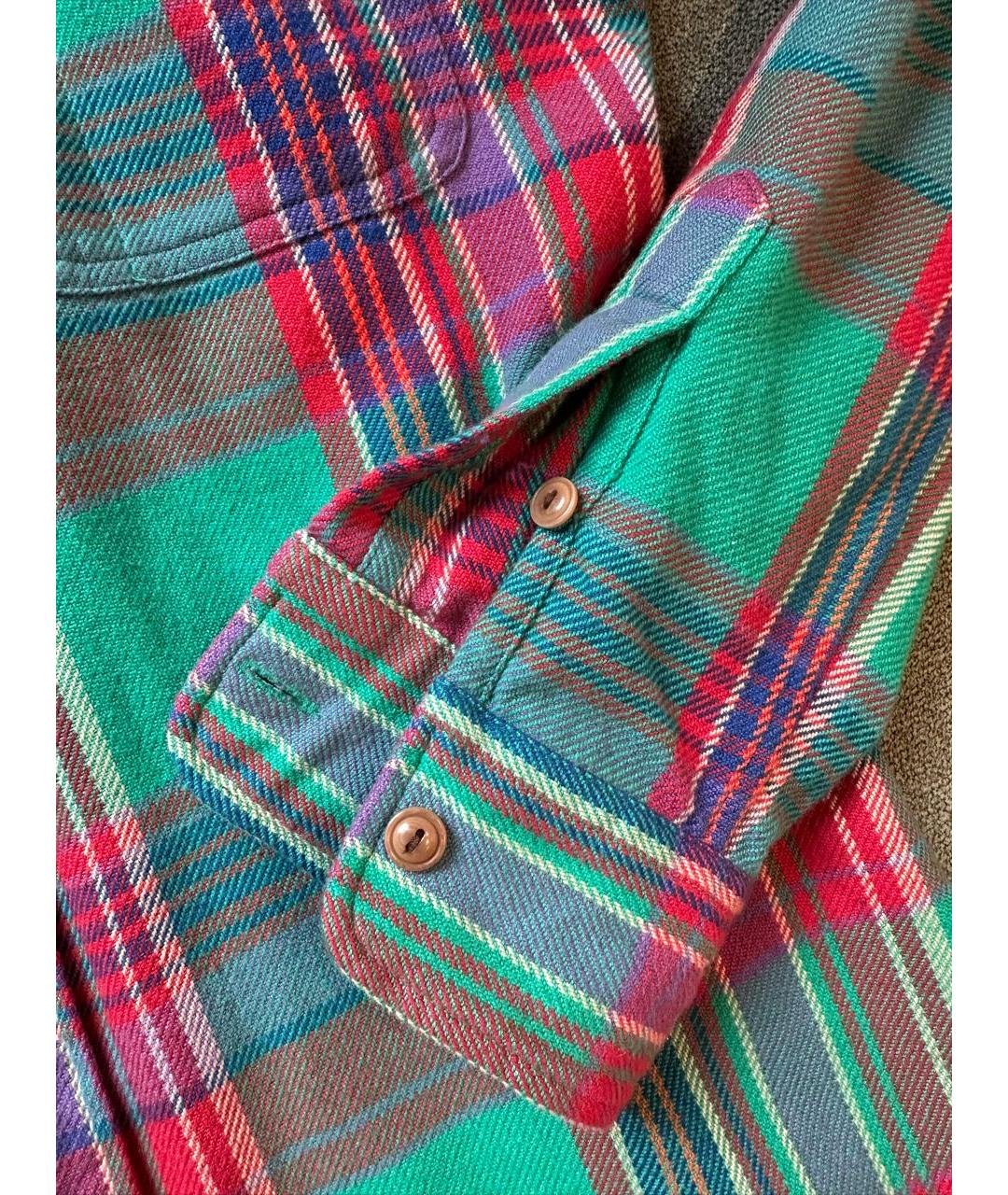 RALPH LAUREN Мульти хлопковая рубашка, фото 4