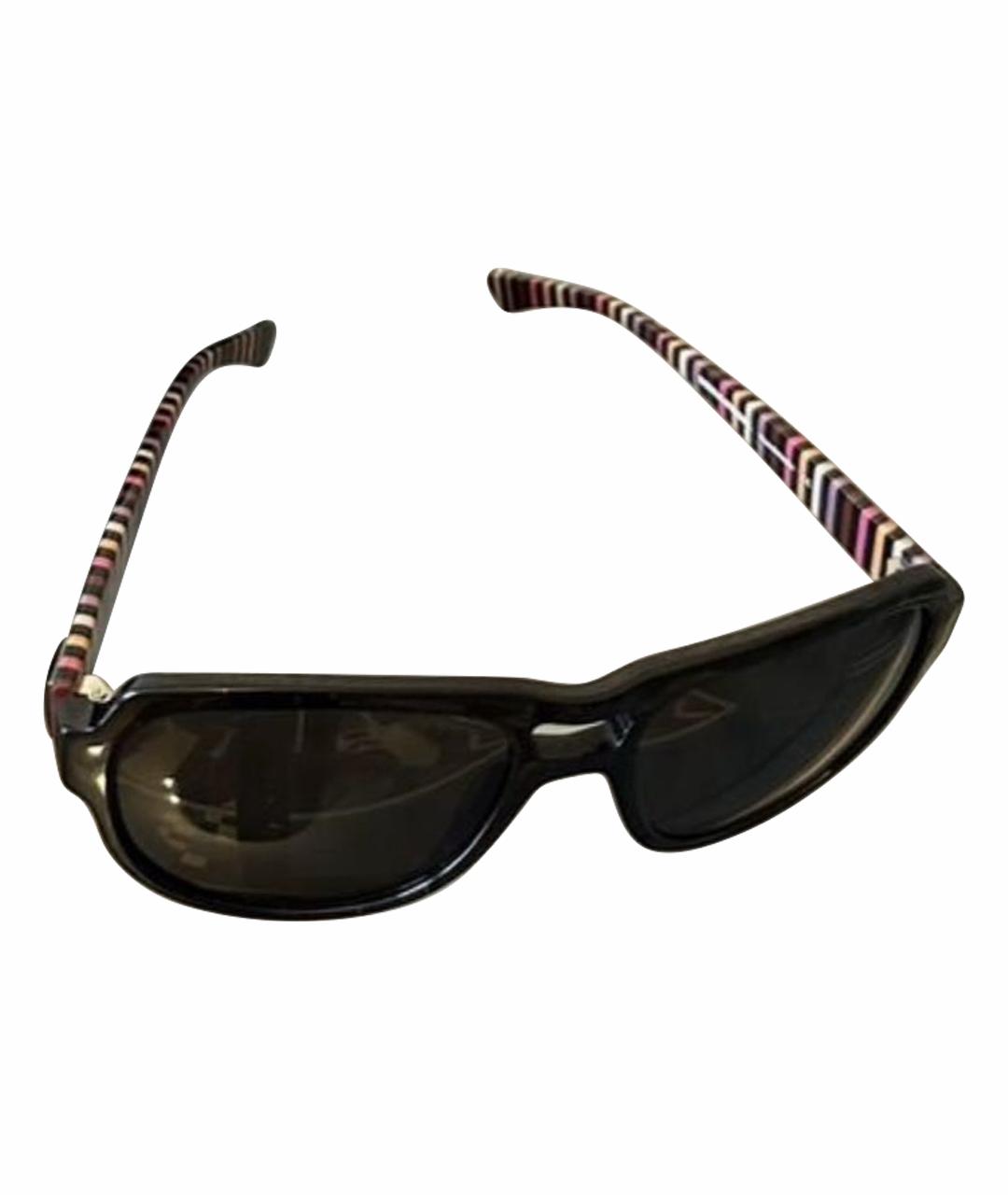 SONIA RYKIEL Черные пластиковые солнцезащитные очки, фото 1