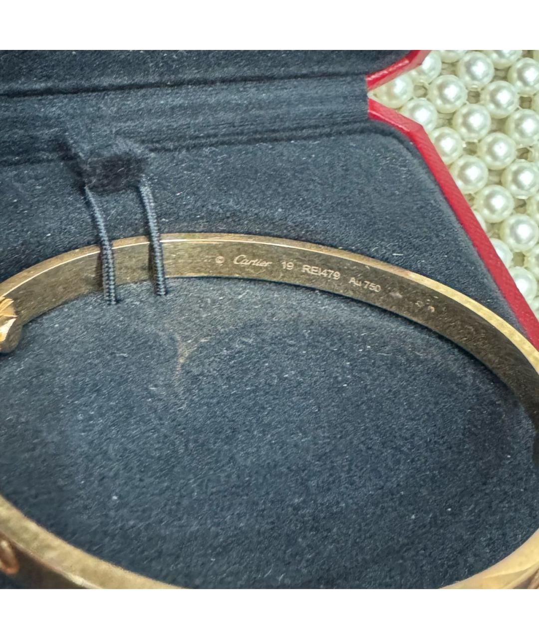 CARTIER Золотой браслет из розового золота, фото 6