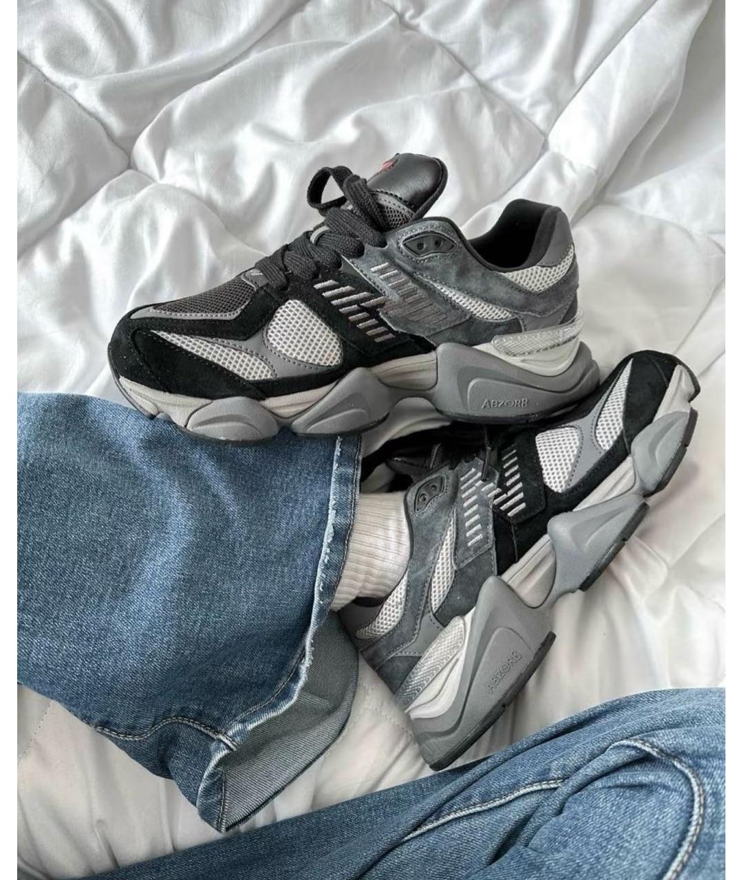 NEW BALANCE Черные замшевые кроссовки, фото 5