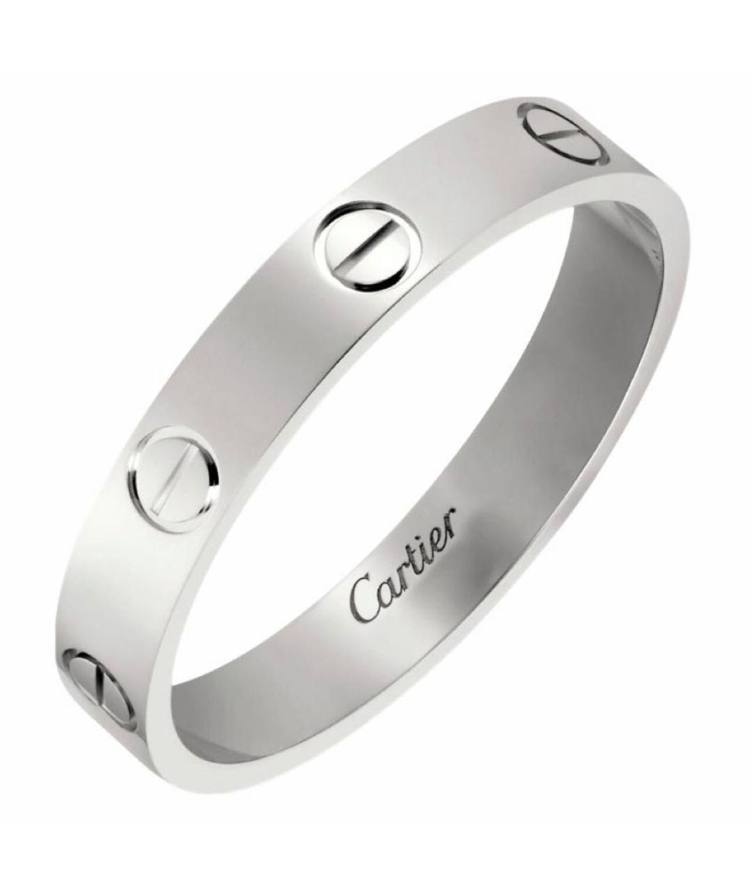 CARTIER Кольцо из белого золота, фото 9
