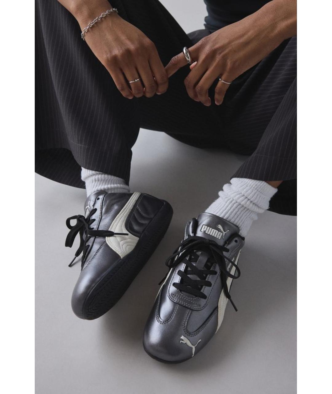 PUMA Серые кроссовки, фото 5