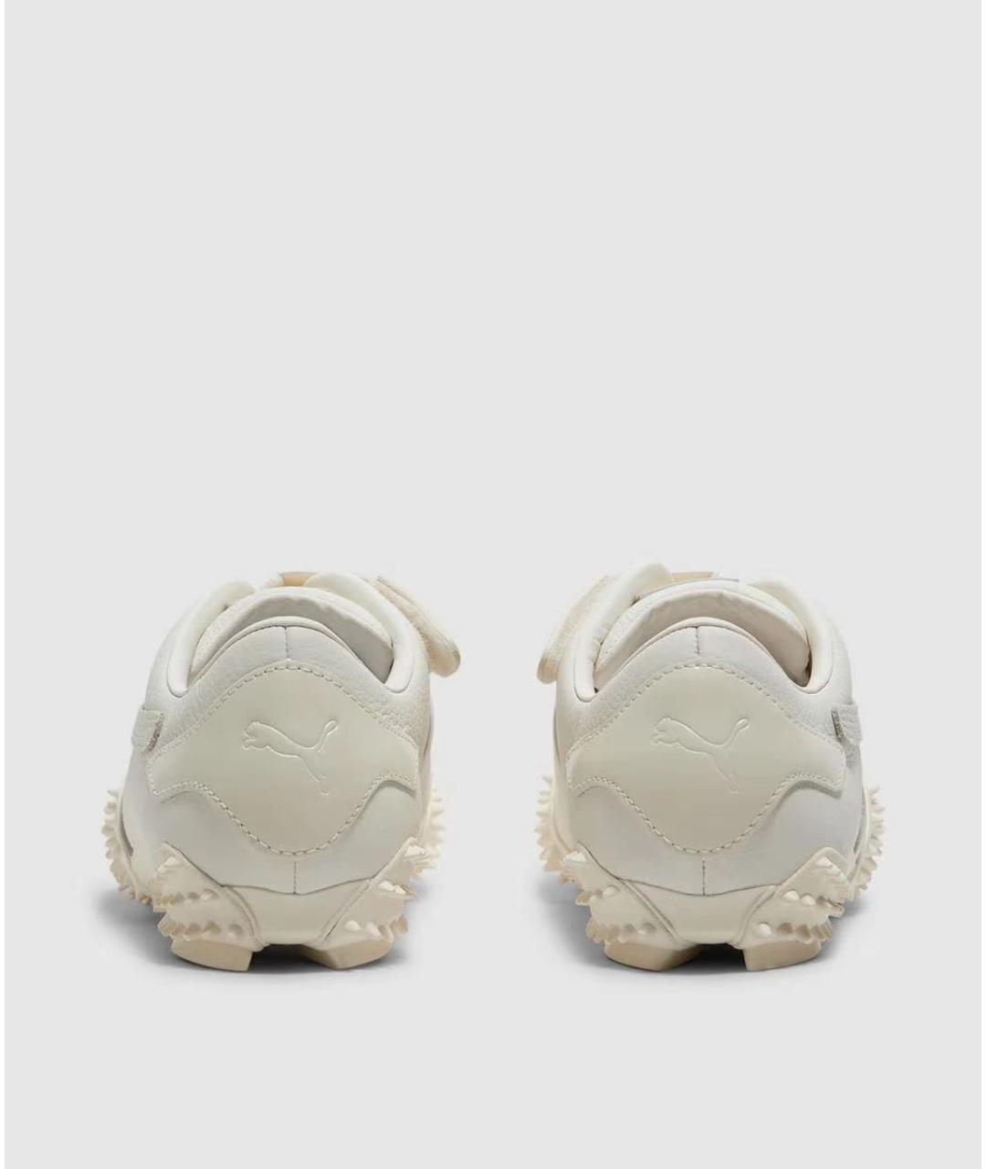 PUMA Белые кожаные кроссовки, фото 4