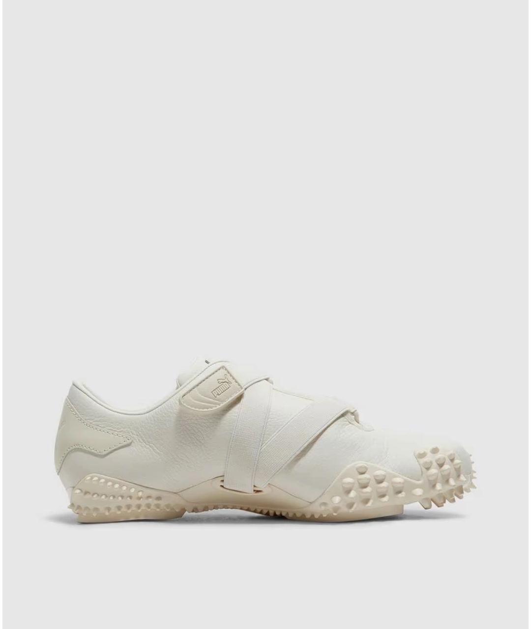 PUMA Белые кожаные кроссовки, фото 3