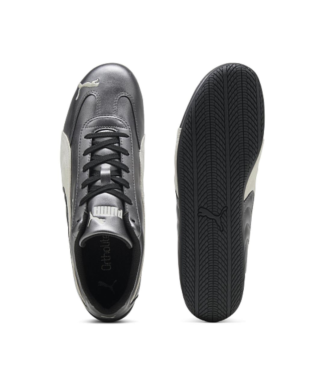 PUMA Серые низкие кроссовки / кеды, фото 3