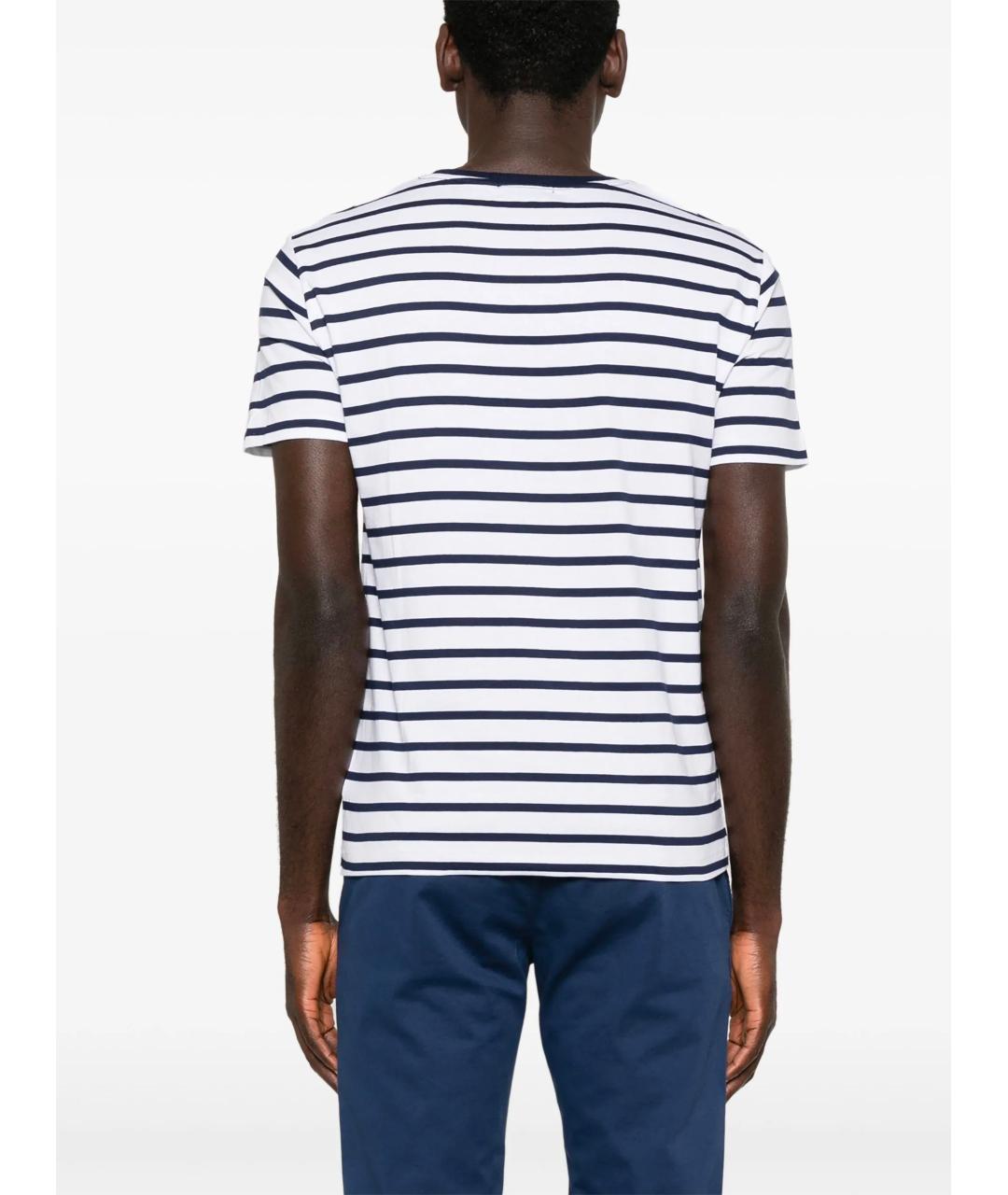 POLO RALPH LAUREN Синяя хлопковая футболка, фото 3